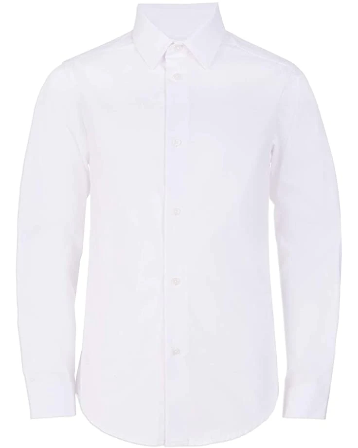 Calvin Klein Boys' Long Sleeve Slim Fit Button-Down Dress Shirt | Shirts & Tops 5 Calvin Klein Boys' Long Sleeve Slim Fit Button-Down Dress Shirt | Shirts & Tops - Image 5