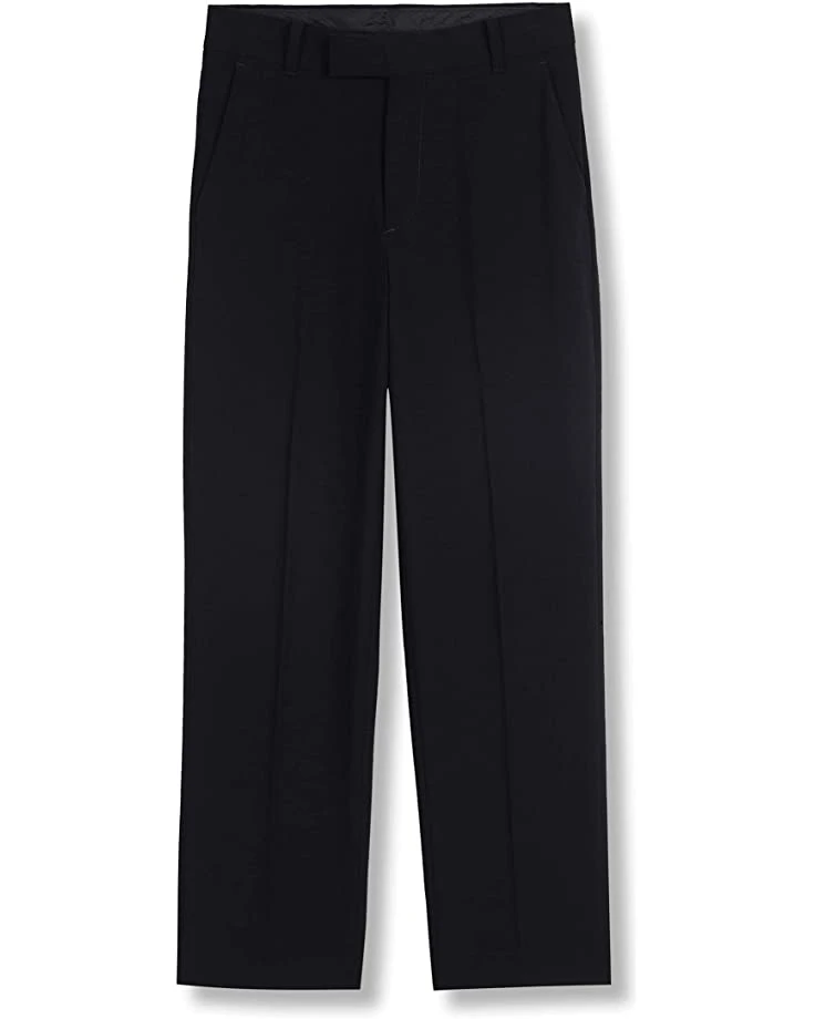 Calvin Klein Boys' Flat-Front Bi-Stretch Dress Pant, Straight Leg Fit & Hemmed Bottom, Belt Loops & Functional Front Pockets | Pants 3 Calvin Klein Boys' Flat-Front Bi-Stretch Dress Pant, Straight Leg Fit & Hemmed Bottom, Belt Loops & Functional Front Pockets | Pants - Image 3