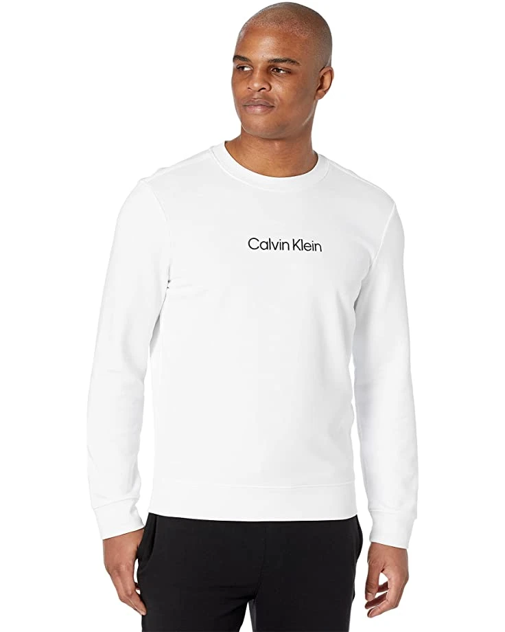 Calvin Klein Long Sleeve CK Logo Terry Crew | Hoodies & Sweatshirts 5 Calvin Klein Long Sleeve CK Logo Terry Crew | Hoodies & Sweatshirts - Image 5