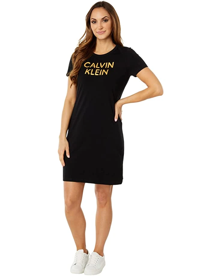 Calvin Klein Logo Shirtdress | Dresses 1 Calvin Klein Logo Shirtdress | Dresses
