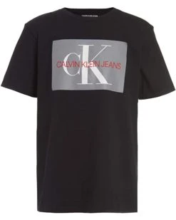 Calvin Klein Boys' Institution Logo Crew Neck Tee Shirt | Shirts & Tops