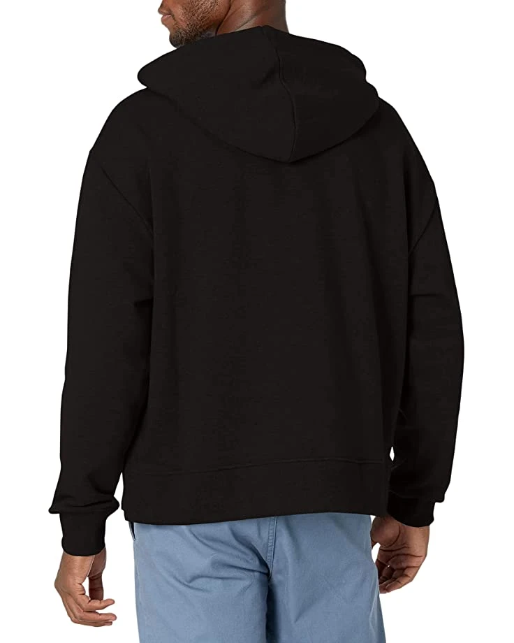 Calvin Klein Long Sleeve Oversize CK Logo Terry Pullover Hoodie | Hoodies & Sweatshirts 2 Calvin Klein Long Sleeve Oversize CK Logo Terry Pullover Hoodie | Hoodies & Sweatshirts - Image 2