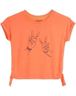 Calvin Klein Girls' Ck Logo Tee | Shirts & Tops -Calvin Klein Sales 2024 61BNTb6ZxlS. AC SR736920