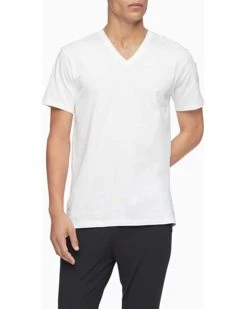 Calvin Klein Underwear Cotton Classics Multipack Short Sleeve V-Neck | Shirts & Tops -Calvin Klein Sales 2024 61DRY9cAcXL. AC SR736920