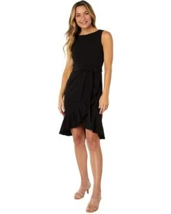 Calvin Klein Tie Ruffle Dress | Dresses