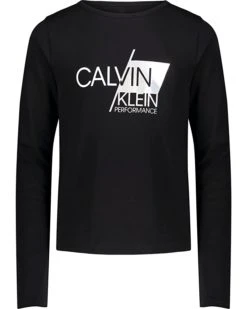 Calvin Klein Girls' Performance Long Sleeve Tee Shirt | Shirts & Tops
