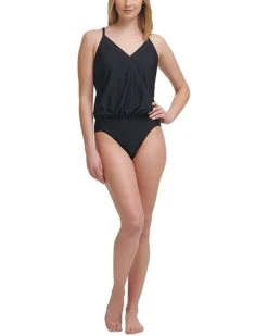 Calvin Klein Crossover Blouson Wrap One-Piece | Swimwear 6 Calvin Klein Crossover Blouson Wrap One-Piece | Swimwear -Calvin Klein Sales 2024 61YLpiGuIkL. AC SR736920
