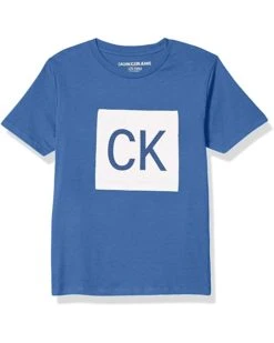 Calvin Klein Boys' Short Sleeve Block Logo Crew Neck Tee Shirt | Shirts & Tops -Calvin Klein Sales 2024 61e IVZxtL. AC SR736920