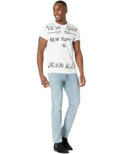 Calvin Klein Logo Crew Neck Graphic T-Shirt | Shirts & Tops -Calvin Klein Sales 2024 61fwxXyFEGL. AC SR736920