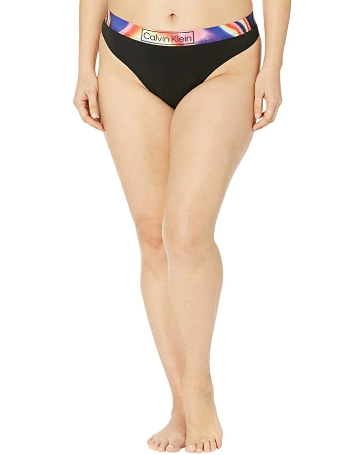 Calvin Klein Underwear Plus Size Reimagined Heritage Pride Thong | Underwear & Intimates 1 Calvin Klein Underwear Plus Size Reimagined Heritage Pride Thong | Underwear & Intimates