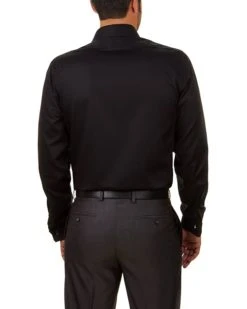 Calvin Klein Men's Dress Shirt Slim Fit Non Iron Herringbone French Cuff | Shirts & Tops -Calvin Klein Sales 2024 61iK077jUCL. AC SR736920