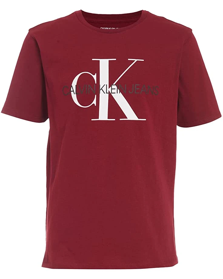 Calvin Klein Boys' Classic Ck Logo Crew Neck Tee | Shirts & Tops 1 Calvin Klein Boys' Classic Ck Logo Crew Neck Tee | Shirts & Tops