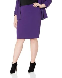 Calvin Klein Women's Plus Size Scuba Crepe Skirt | Skirts