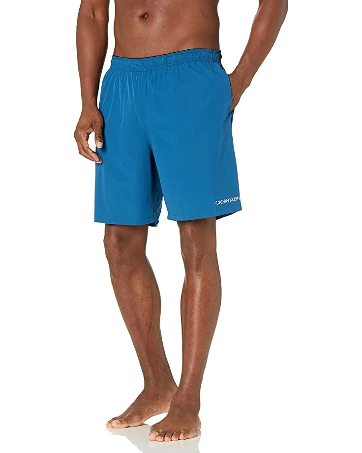Calvin Klein Men's Elastic Waist Quick Dry Swim Trunk | Swimwear 1 Calvin Klein Men's Elastic Waist Quick Dry Swim Trunk | Swimwear