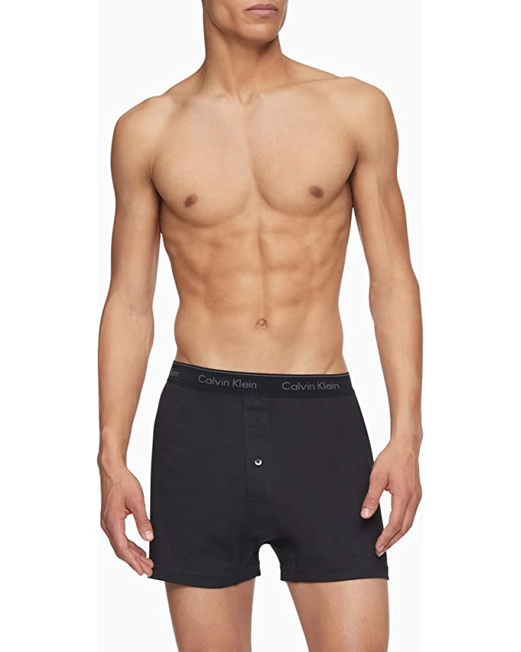 Calvin Klein Underwear Cotton Classics Multipack Pack Knit Boxer | Underwear 2 Calvin Klein Underwear Cotton Classics Multipack Pack Knit Boxer | Underwear - Image 2