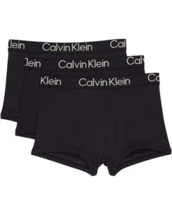Calvin Klein Underwear Eco Pure Modal Trunks 3-Pack | Underwear