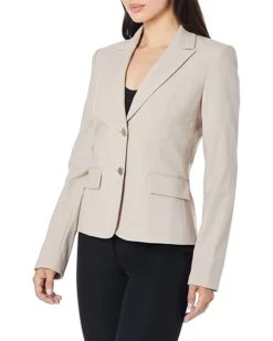 Calvin Klein Women's Two Button Lux Blazer (Petite, Standard, & Plus) | Coats & Outerwear 6 Calvin Klein Women's Two Button Lux Blazer (Petite, Standard, & Plus) | Coats & Outerwear -Calvin Klein Sales 2024 71Tt5BYbunL. AC SR736920