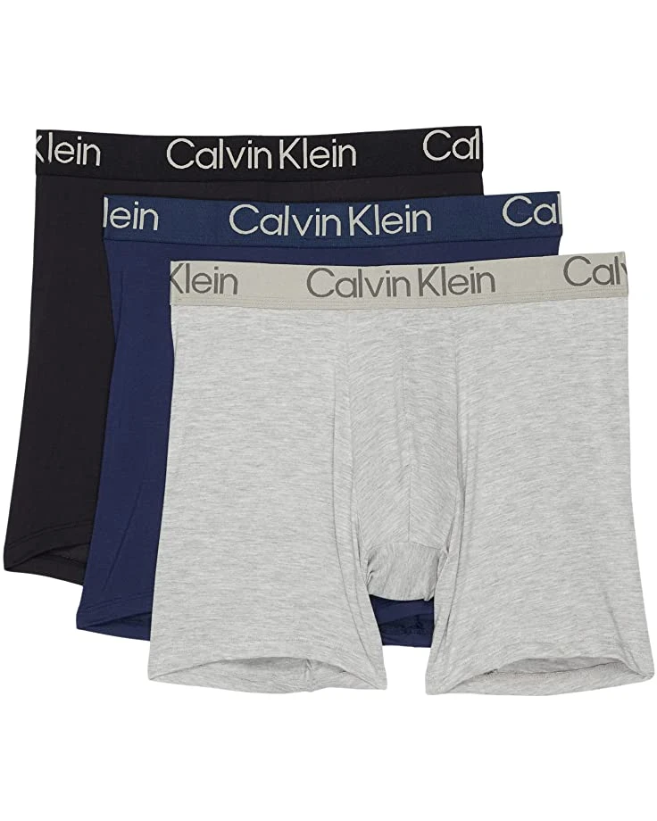Calvin Klein Underwear Eco Pure Modal Boxer Brief 3-Pack | Underwear 2 Calvin Klein Underwear Eco Pure Modal Boxer Brief 3-Pack | Underwear - Image 2