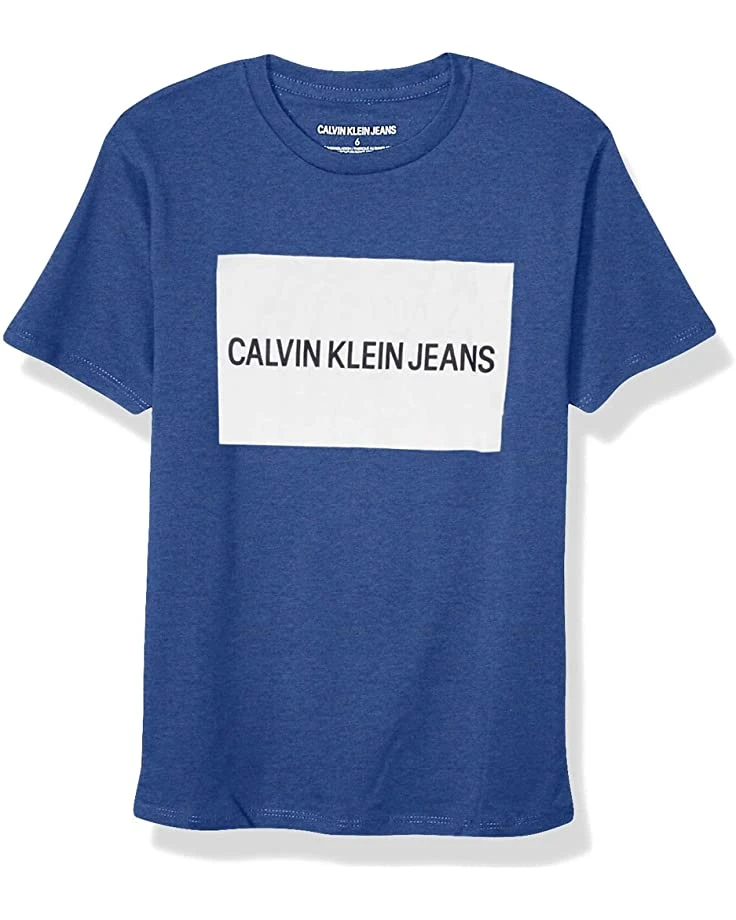 Calvin Klein Boys' Institution Logo Crew Neck Tee Shirt | Shirts & Tops 6 Calvin Klein Boys' Institution Logo Crew Neck Tee Shirt | Shirts & Tops - Image 6