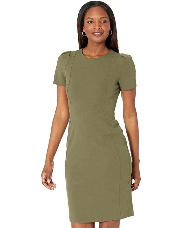 Calvin Klein Short Sleeve Sheath Dress | Dresses 4 Calvin Klein Short Sleeve Sheath Dress | Dresses - Image 4