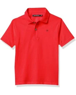 Calvin Klein Short Sleeve Solid Polo (Little Kids) | Shirts & Tops -Calvin Klein Sales 2024 71pYLrrn4S. AC SR736920