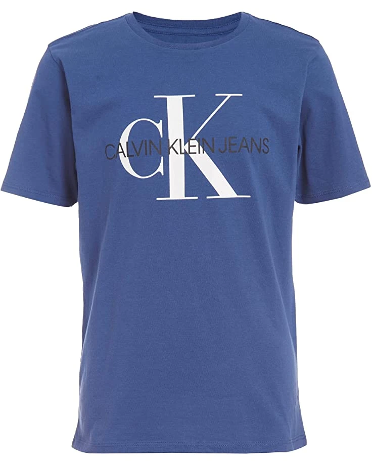 Calvin Klein Boys' Classic Ck Logo Crew Neck Tee | Shirts & Tops 2 Calvin Klein Boys' Classic Ck Logo Crew Neck Tee | Shirts & Tops - Image 2