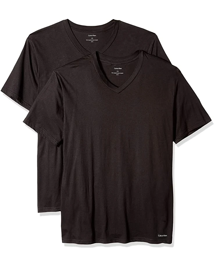 Calvin Klein Men's Big and Tall Cotton Classics V Neck Tshirts | Shirts & Tops 1 Calvin Klein Men's Big and Tall Cotton Classics V Neck Tshirts | Shirts & Tops