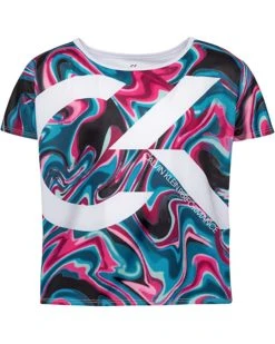 Calvin Klein Girls' Performance Short Sleeve Tee Shirt | Shirts & Tops -Calvin Klein Sales 2024 817awNSnVvL. AC SR736920