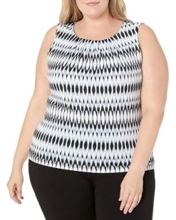 Calvin Klein Women's Plus Size Pleat Neck Cami | Shirts & Tops