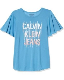 Calvin Klein Girls' Ck Logo Tee | Shirts & Tops -Calvin Klein Sales 2024 819MSepFCMS. AC SR736920