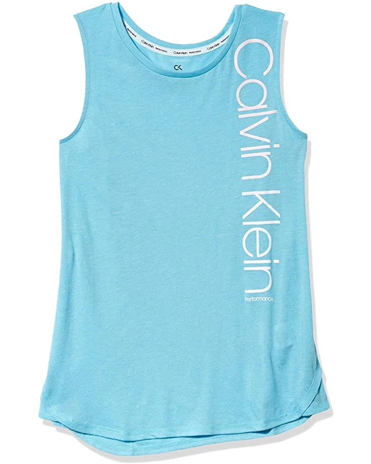 Calvin Klein Big Girls' Performance Logo Tank Top | Shirts & Tops 2 Calvin Klein Big Girls' Performance Logo Tank Top | Shirts & Tops - Image 2