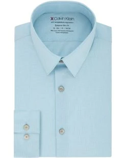 Calvin Klein Men's Dress Shirts Xtreme Slim Fit Solid-Thermal Stretch | Shirts & Tops