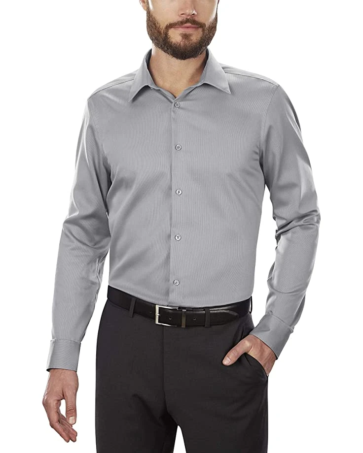 Calvin Klein Men's Dress Shirts Slim Fit Non Iron Solid | Shirts & Tops 2 Calvin Klein Men's Dress Shirts Slim Fit Non Iron Solid | Shirts & Tops - Image 2