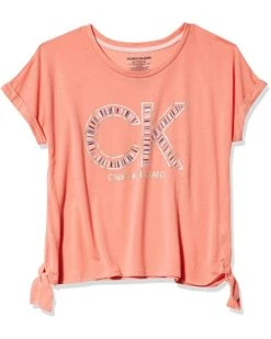 Calvin Klein Girls' Ck Logo Tee | Shirts & Tops -Calvin Klein Sales 2024 81aNXk 7zL. AC SR736920
