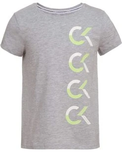 Calvin Klein Girls' Performance Short Sleeve Tee Shirt | Shirts & Tops -Calvin Klein Sales 2024 81gssOYaEtS. AC SR736920