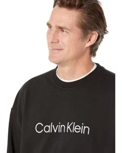 Calvin Klein Long Sleeve Oversize CK Logo Terry Crew | Hoodies & Sweatshirts -Calvin Klein Sales 2024 81kWDo0y3PL. AC SR736920