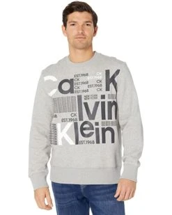 Calvin Klein Long Sleeve Graphic Logo Crew | Hoodies & Sweatshirts
