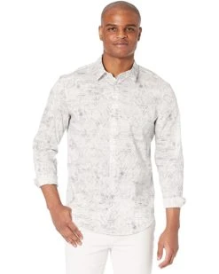 Calvin Klein Long Sleeve Stretch Cotton Button-Up | Shirts & Tops