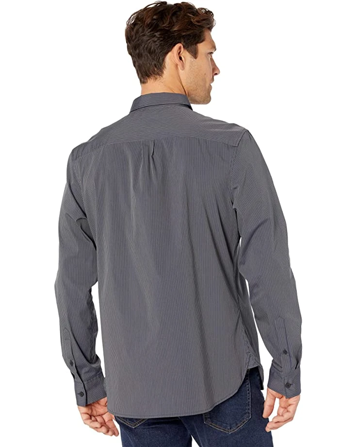 Calvin Klein Long Sleeve Stretch Cotton Button-Up | Shirts & Tops 2 Calvin Klein Long Sleeve Stretch Cotton Button-Up | Shirts & Tops - Image 2