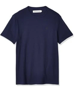 Calvin Klein Men's Short Sleeve Casual Monogram Waffle Crew Neck Shirt | Shirts & Tops