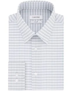 Calvin Klein Men's Dress Shirt Non Iron Stretch Slim Fit Check | Shirts & Tops -Calvin Klein Sales 2024 81z9Oyf6xL. AC SR736920