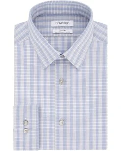Calvin Klein Men's Dress Shirt Non Iron Stretch Slim Fit Check | Shirts & Tops -Calvin Klein Sales 2024 9161fqtBdeL. AC SR736920