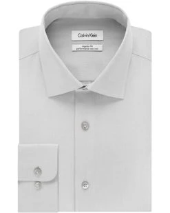 Calvin Klein Men's Dress Shirt Regular Fit Non Iron Herringbone | Shirts & Tops -Calvin Klein Sales 2024 91CqqH0q43L. AC SR736920