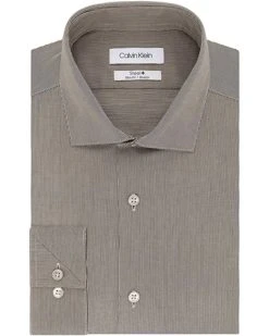 Calvin Klein Men's Dress Shirt Slim Fit Non Iron Stretch Solid | Shirts & Tops