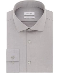 Calvin Klein Men's Dress Shirt Xtreme Slim Fit Non Iron Herringbone | Shirts & Tops -Calvin Klein Sales 2024 91XndFJwwL. AC SR736920