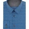 Calvin Klein Men's Dress Shirt Xtreme Slim Fit-Thermal Stretch Print | Shirts & Tops