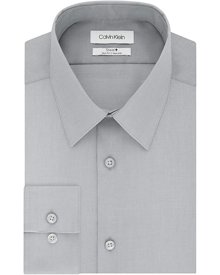 Calvin Klein Men's Dress Shirts Slim Fit Non Iron Solid | Shirts & Tops 1 Calvin Klein Men's Dress Shirts Slim Fit Non Iron Solid | Shirts & Tops