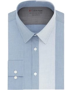 Calvin Klein Men's Dress Shirts Xtreme Slim Fit-Thermal Stretch Plaid | Shirts & Tops